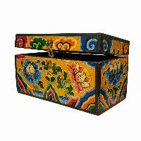 thumb1-Wooden Tibetan Box-32049
