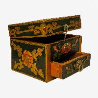 thumb2-Wooden Tibetan Box-32063