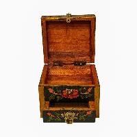thumb4-Wooden Tibetan Box-32063