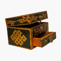 thumb2-Wooden Tibetan Box-32064