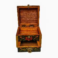 thumb4-Wooden Tibetan Box-32064