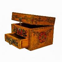 thumb1-Wooden Tibetan Box-32065