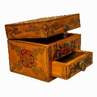 thumb2-Wooden Tibetan Box-32065