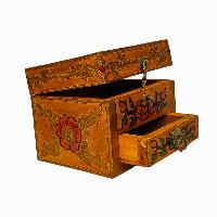 thumb2-Wooden Tibetan Box-32067