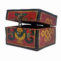 thumb2-Wooden Tibetan Box-32185