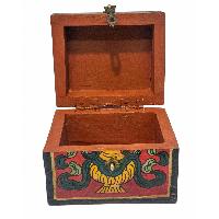 thumb4-Wooden Tibetan Box-32185