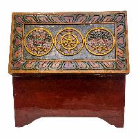 thumb3-Wooden Tibetan Box-32195