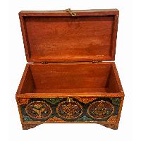 thumb4-Wooden Tibetan Box-32195