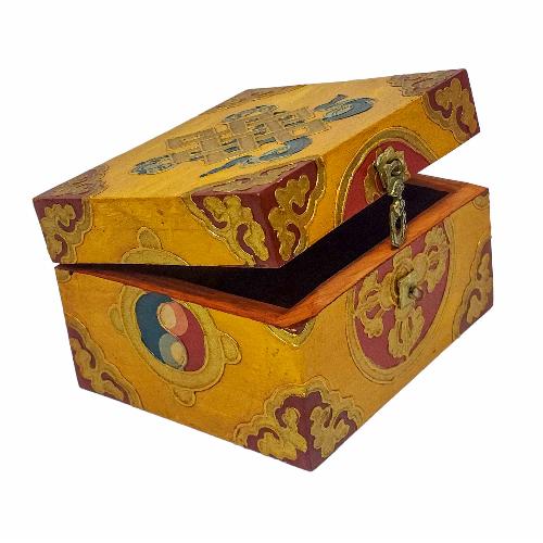 Wooden Tibetan Box-32211