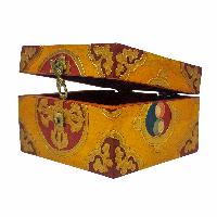 thumb3-Wooden Tibetan Box-32211