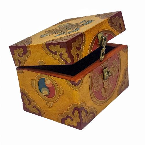 Wooden Tibetan Box-32212