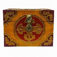 thumb1-Wooden Tibetan Box-32212