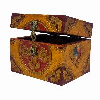 thumb2-Wooden Tibetan Box-32212