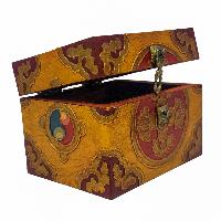thumb3-Wooden Tibetan Box-32212