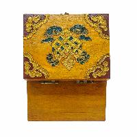 thumb4-Wooden Tibetan Box-32212