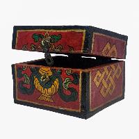 thumb3-Wooden Tibetan Box-32213