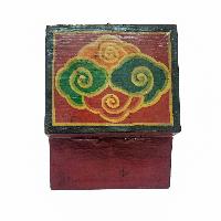 thumb4-Wooden Tibetan Box-32213