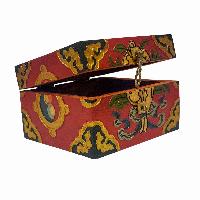 thumb2-Wooden Tibetan Box-32214