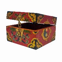 thumb3-Wooden Tibetan Box-32214