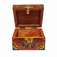 thumb5-Wooden Tibetan Box-32214