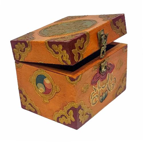 Wooden Tibetan Box-32215