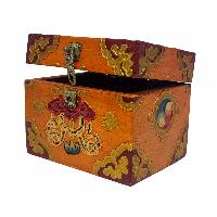 thumb3-Wooden Tibetan Box-32215