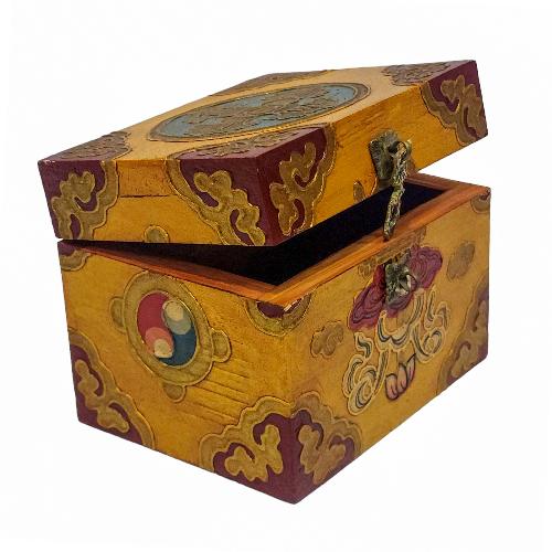 Wooden Tibetan Box-32216