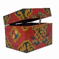 thumb2-Wooden Tibetan Box-32217