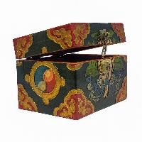 thumb2-Wooden Tibetan Box-32219