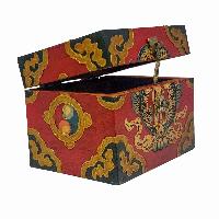 thumb2-Wooden Tibetan Box-32220