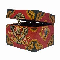 thumb3-Wooden Tibetan Box-32220