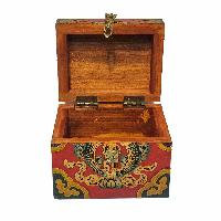 thumb5-Wooden Tibetan Box-32220