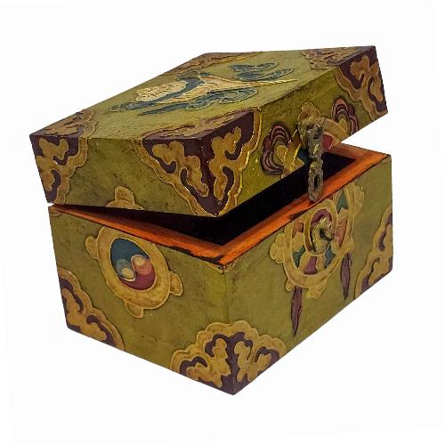 Wooden Tibetan Box-32221