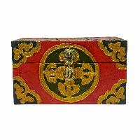 thumb1-Wooden Tibetan Box-32222