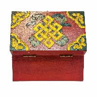 thumb4-Wooden Tibetan Box-32222