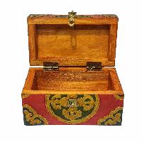 thumb5-Wooden Tibetan Box-32222