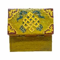 thumb4-Wooden Tibetan Box-32223
