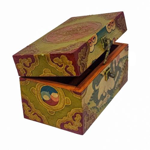 Wooden Tibetan Box-32225