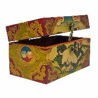 thumb2-Wooden Tibetan Box-32225