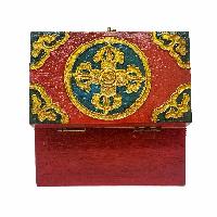 thumb4-Wooden Tibetan Box-32226