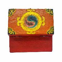 thumb4-Wooden Tibetan Box-32227