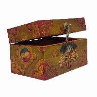 thumb2-Wooden Tibetan Box-32228