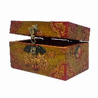 thumb3-Wooden Tibetan Box-32228