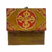 thumb4-Wooden Tibetan Box-32228