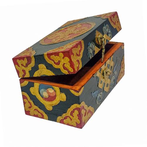 Wooden Tibetan Box-32229