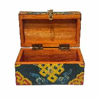 thumb5-Wooden Tibetan Box-32229