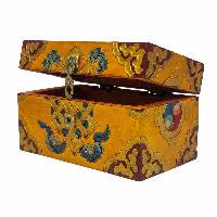 thumb3-Wooden Tibetan Box-32230