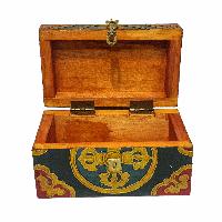 thumb5-Wooden Tibetan Box-32231