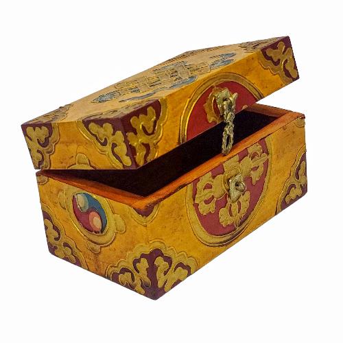 Wooden Tibetan Box-32233