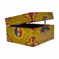 thumb2-Wooden Tibetan Box-32234
